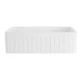 Hartley Large Single Farmhouse Sink White 3