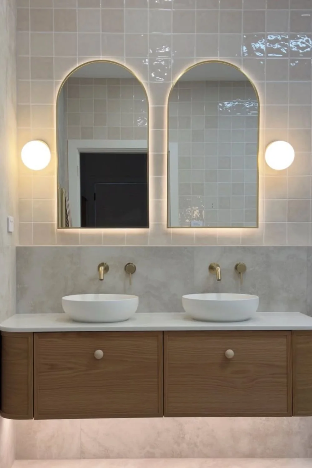 Bathroom Lighting Ideas Twin Sconces Glow