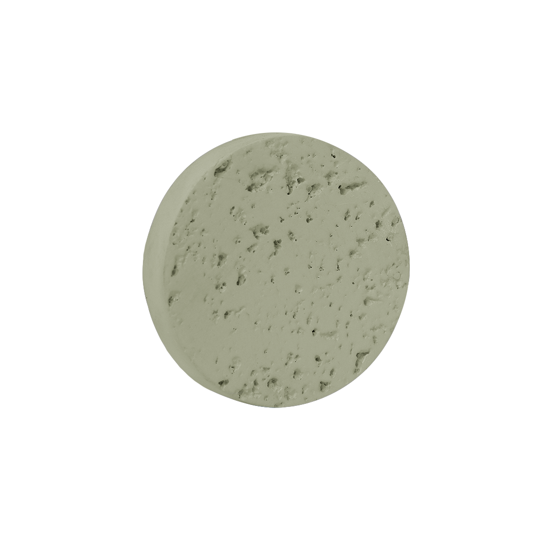 Atelis Concrete Disc - Sage Green