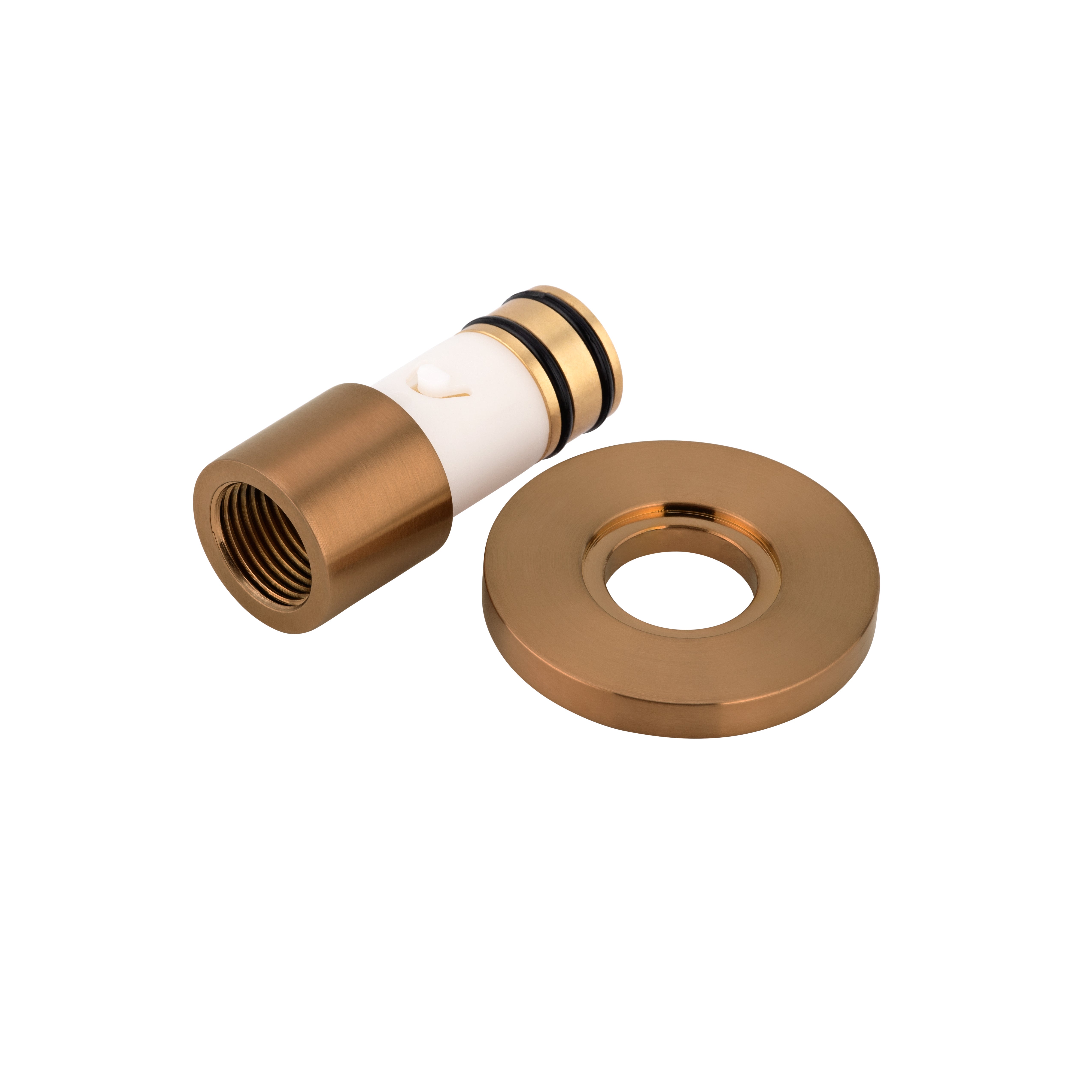 Swivel Hob Spout - Female Adapter - Brushed Copper