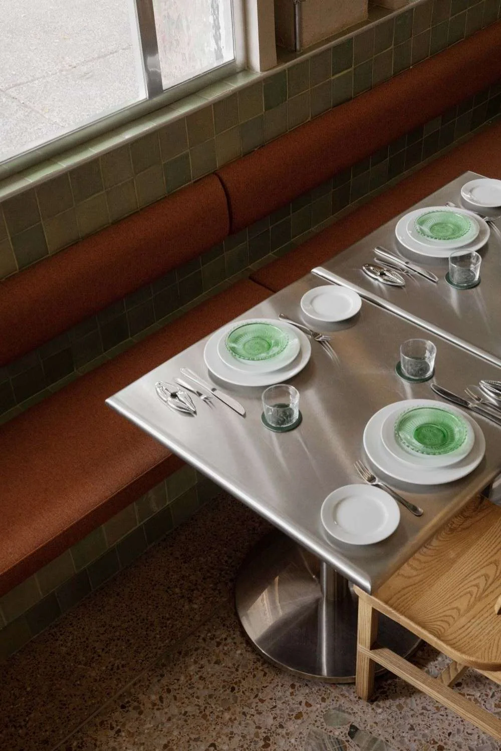 Aesthetic Cafes in Sydney Stainless Steel Interior