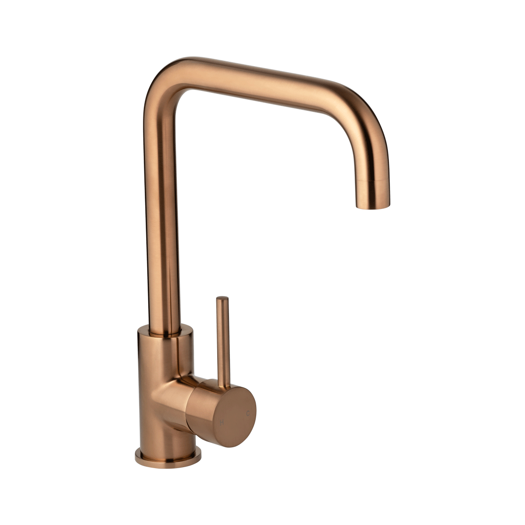 Eden Kitchen Mixer - Brushed Copper