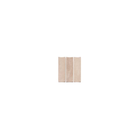 Ravenna Travertine Inverted Finger Mosaic Tile (Sample)
