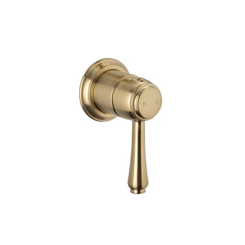 Kingsley Minimal Mixer - Brushed Brass