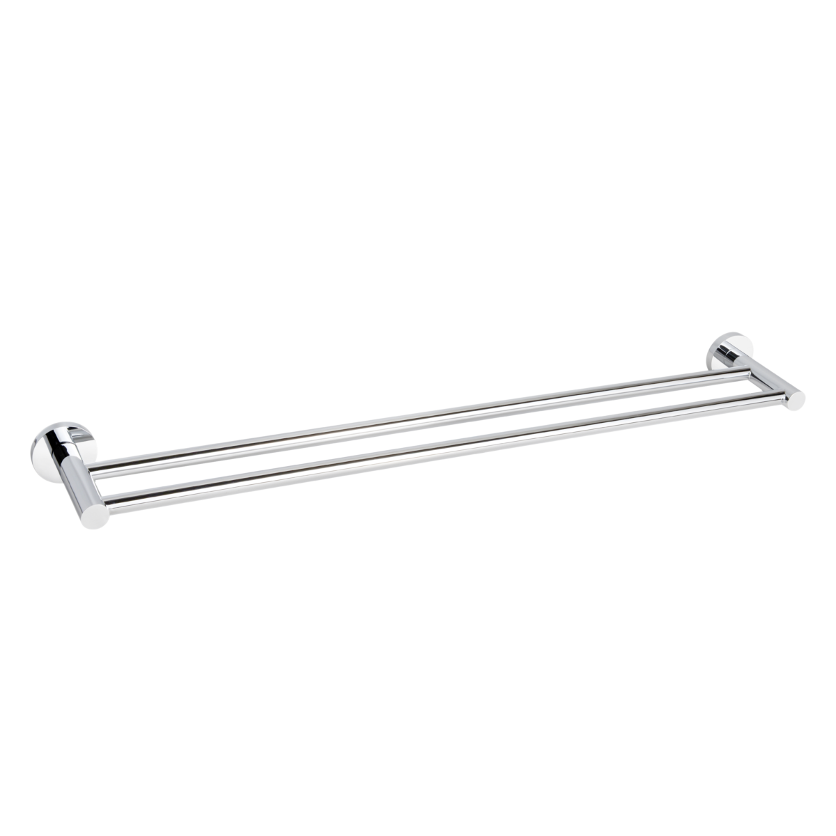 Elysian Double Towel Rail - Chrome