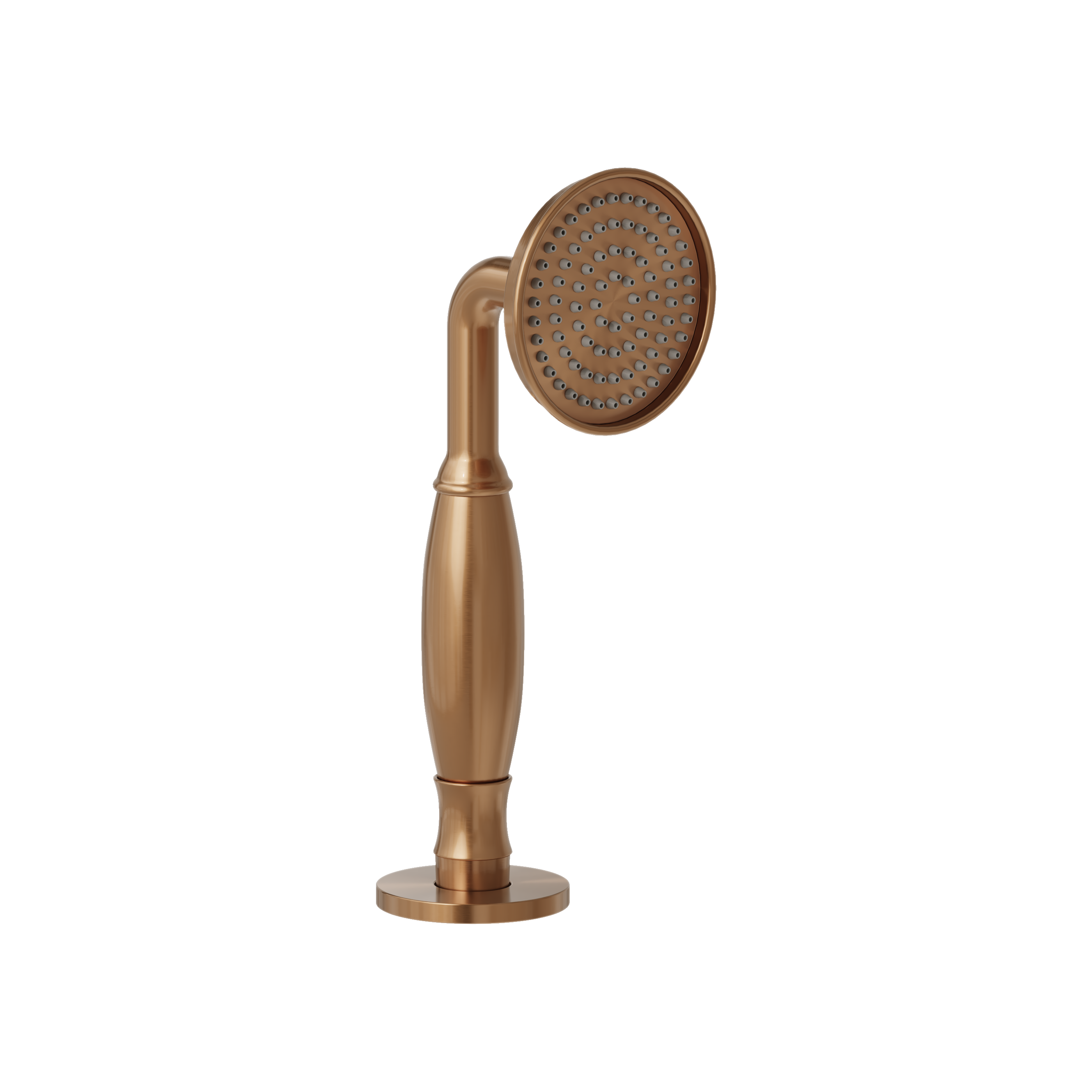 Deck Mounted Retractable Kingsley Hand Shower - Brushed Copper