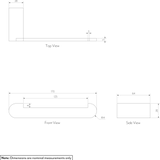MILANI Toilet Roll Holder GALLERY SPEC-01