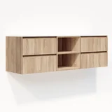 Addison%204-Drawer%20with%20Shelves%201614mm V2 White%20Ash%20Oak
