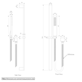 Nesso Hand Shower Rail Set SPEC