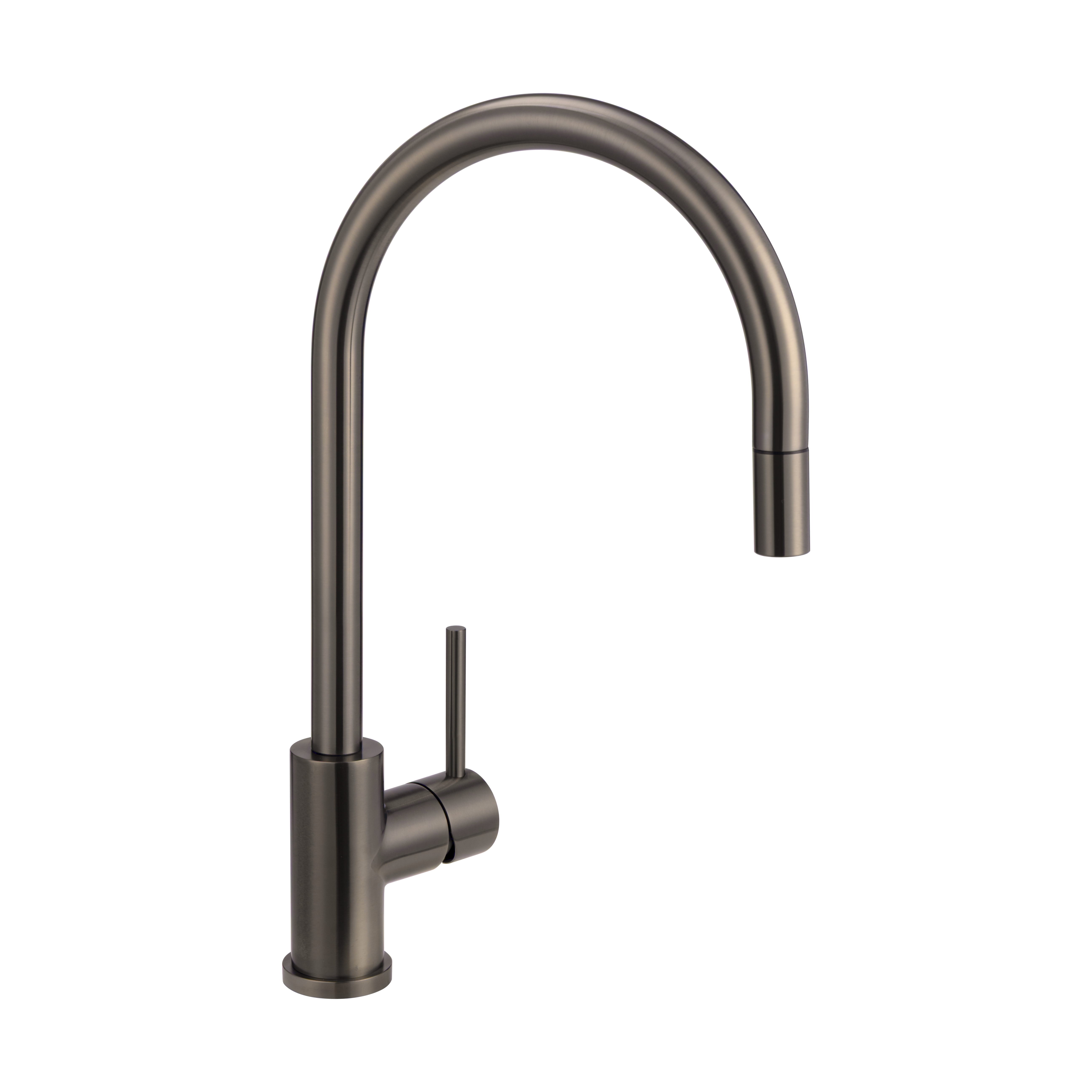 Elysian Commercial Pull-Out Kitchen Mixer - Brushed Gunmetal
