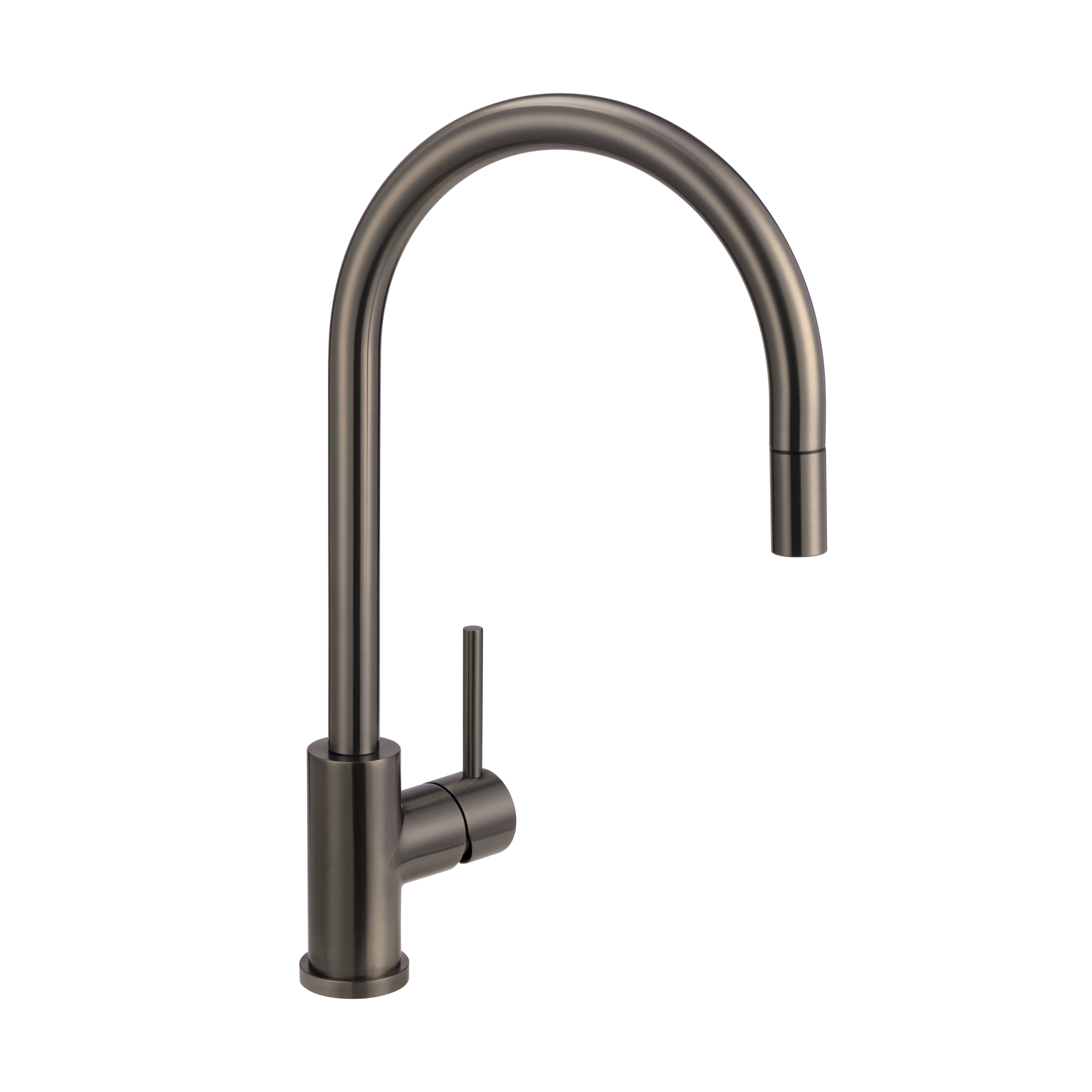 Elysian Commercial Pull-Out Kitchen Mixer - Brushed Gunmetal