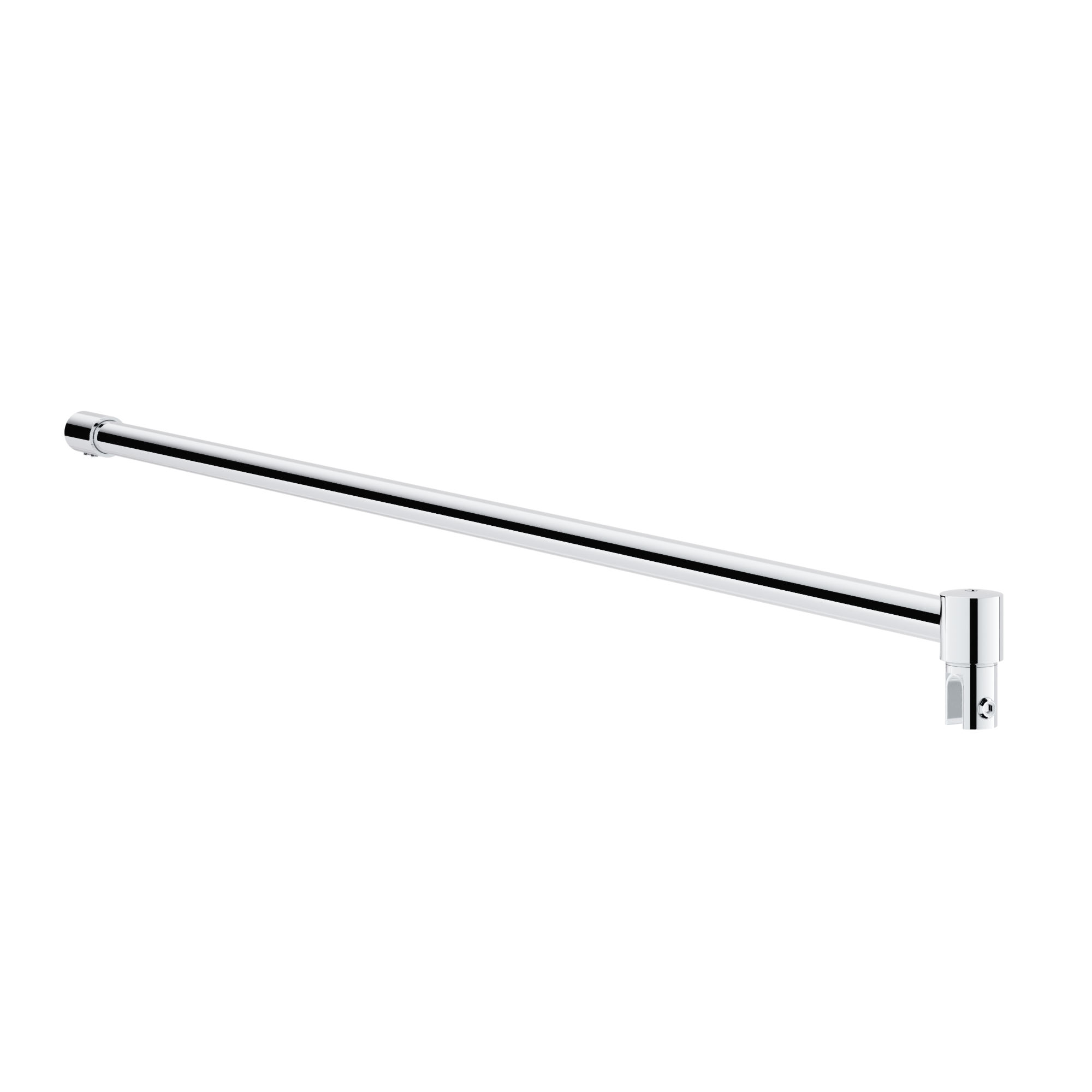 Shower Screen Support Bar 19mm - Chrome