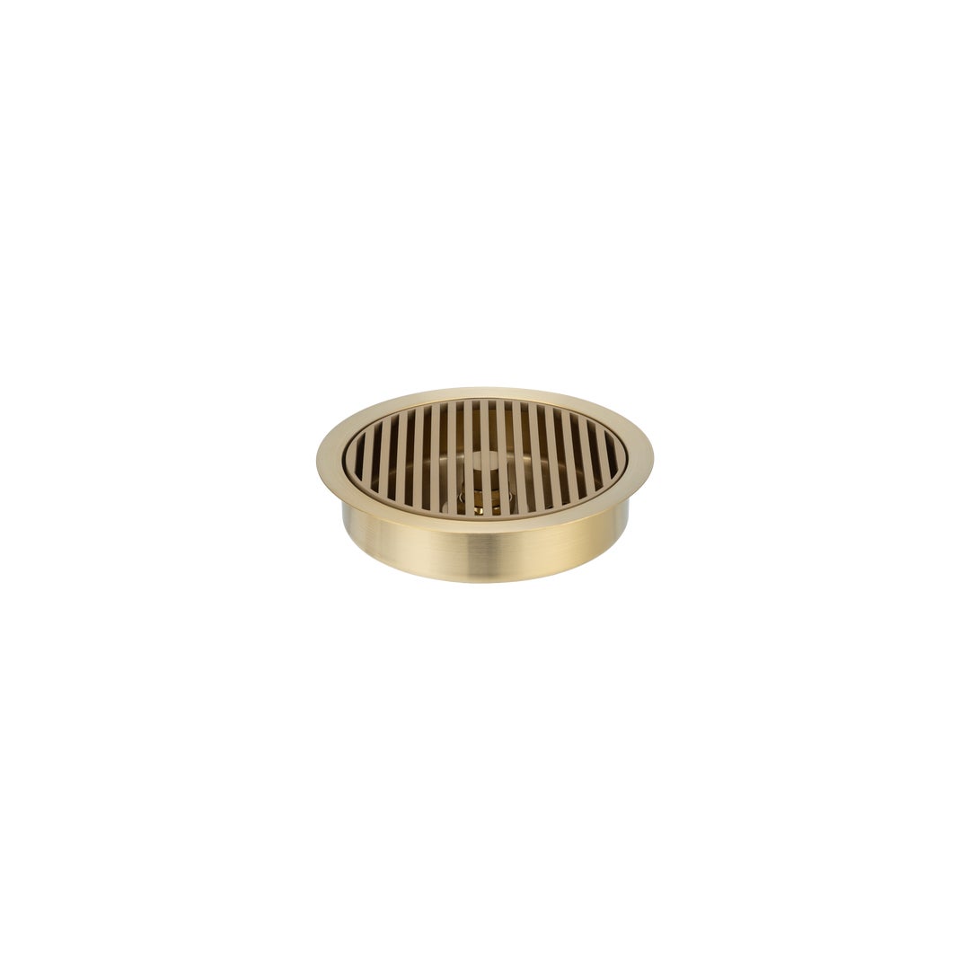 Font Drain Kit - Brushed Brass
