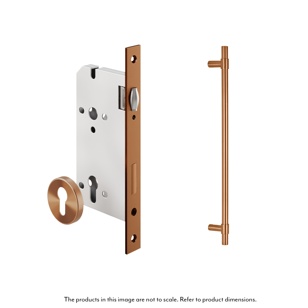 Modi Entry Door Pull   Lock Sets Stock Images BC 600mm