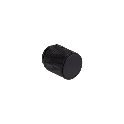 (D)Textured Cabinetry Knob - Matte Black