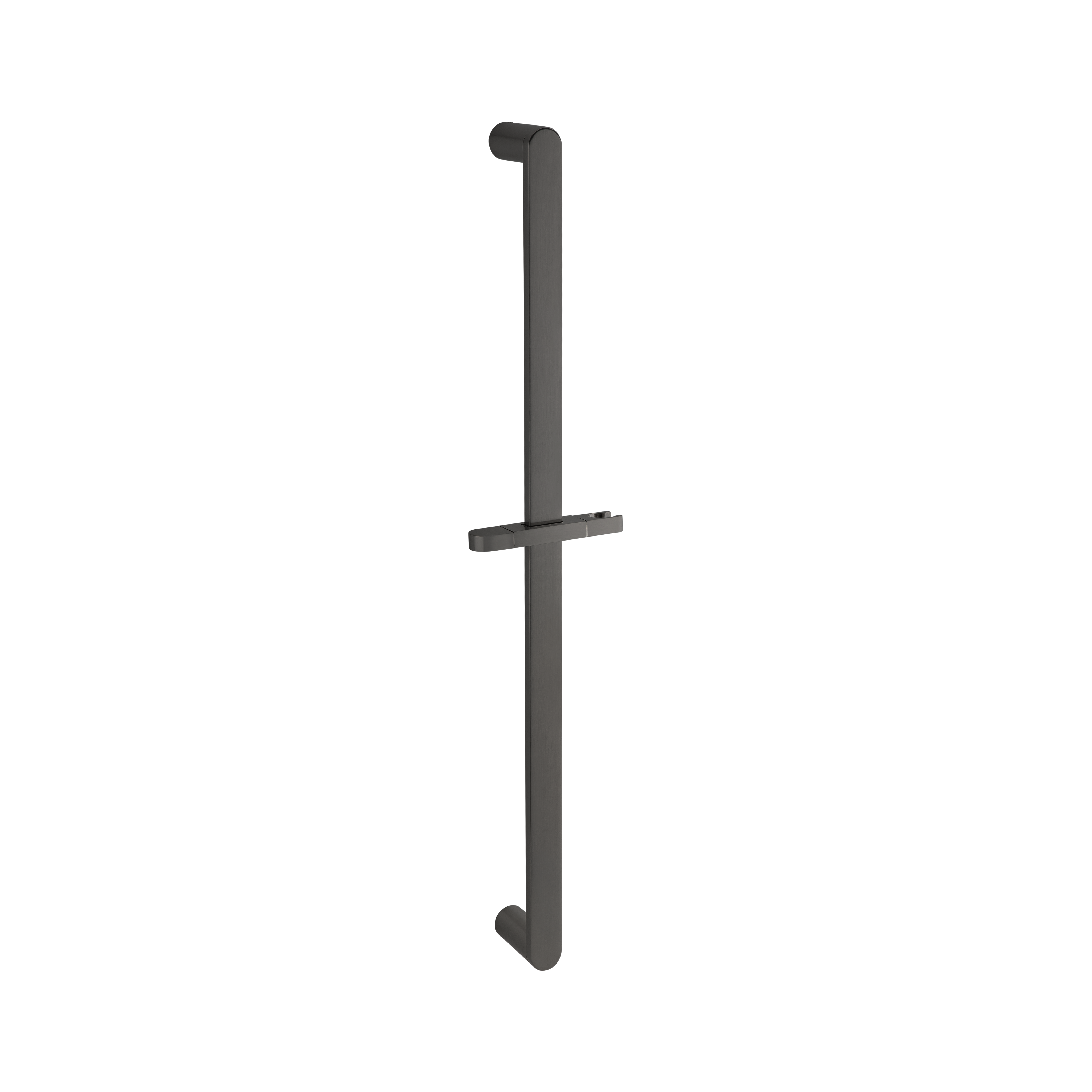 Milani Shower Rail - Brushed Gunmetal