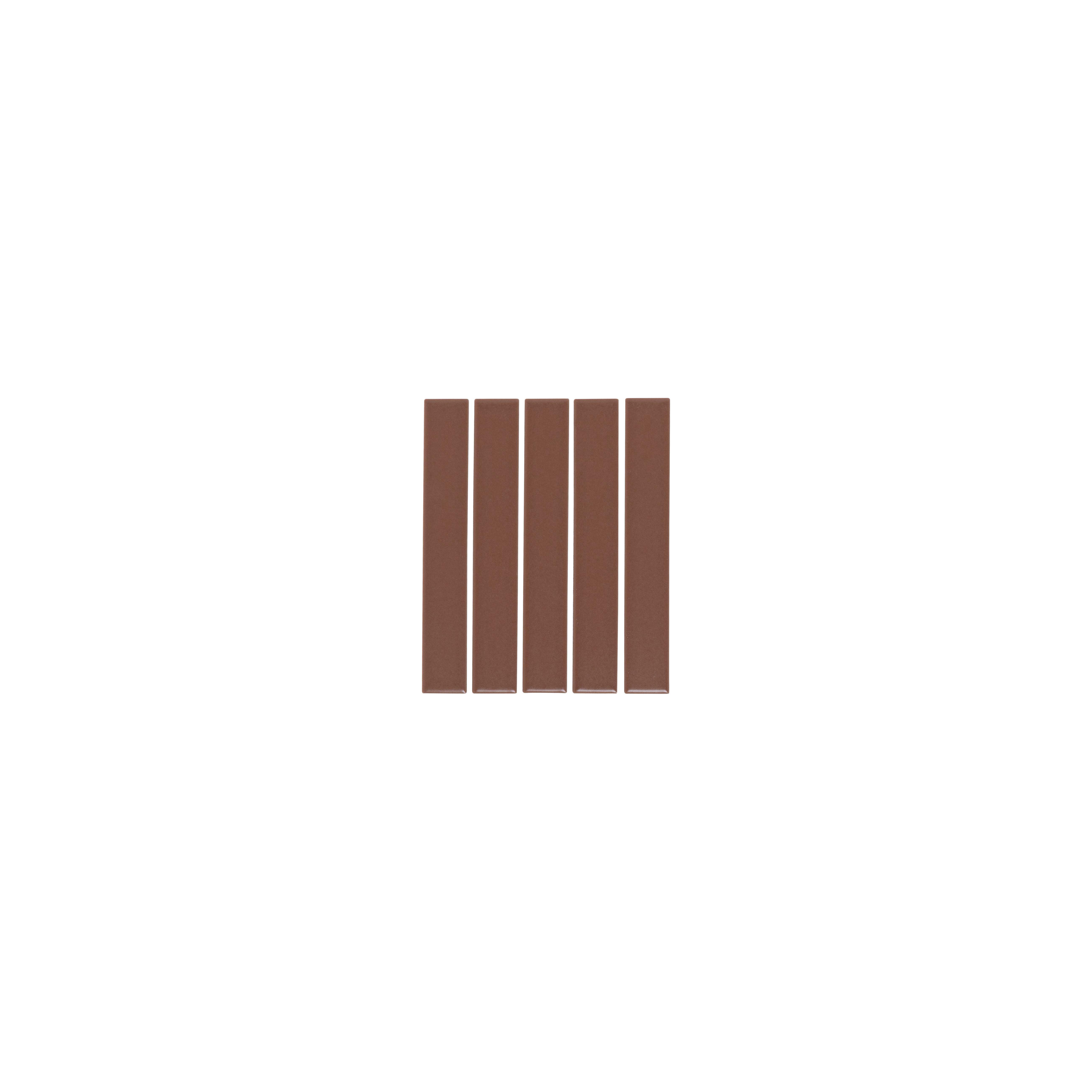 Atami Finger Mosaic Tile - Chocolate - (Sample)