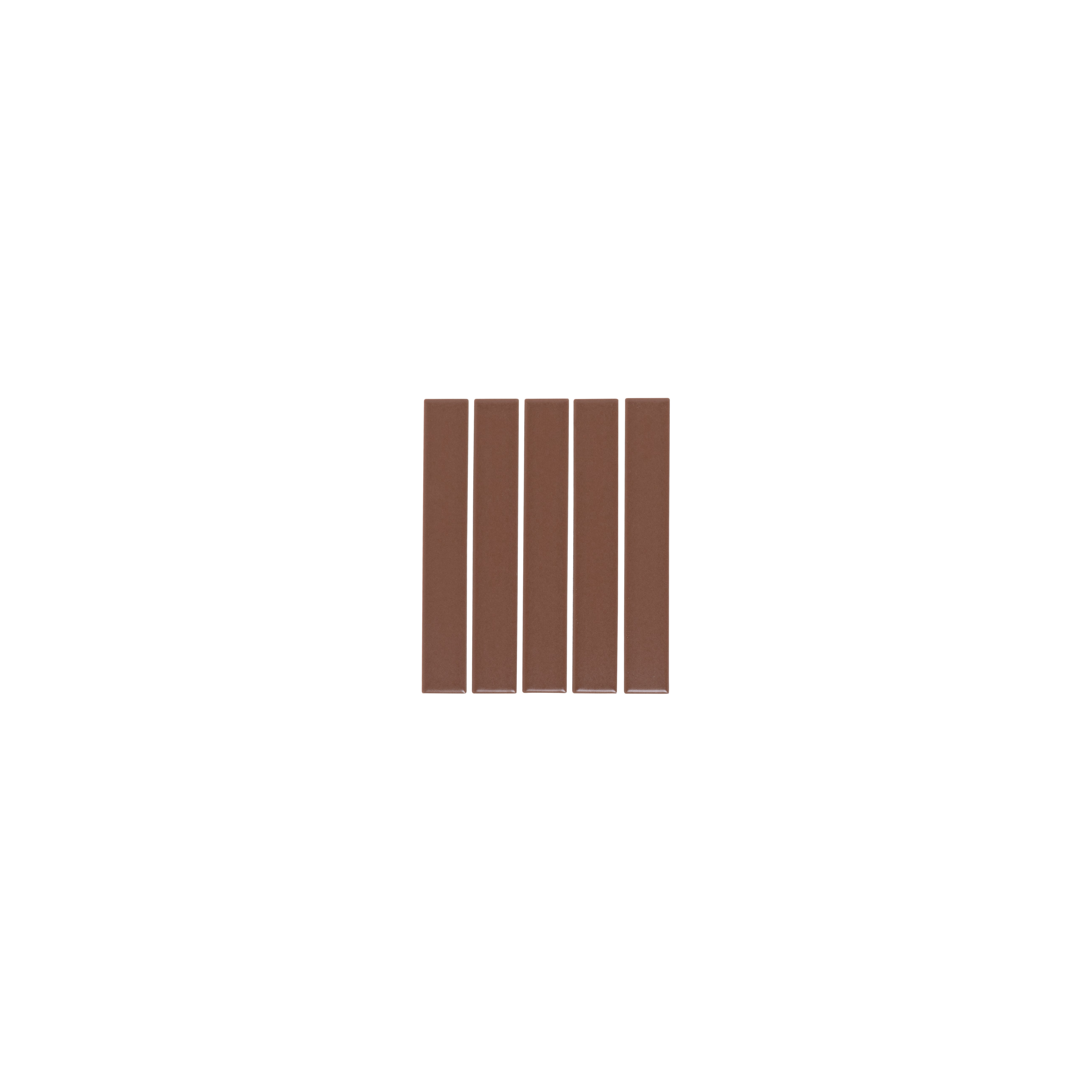 Atami Finger Mosaic Tile - Chocolate - (Sample)