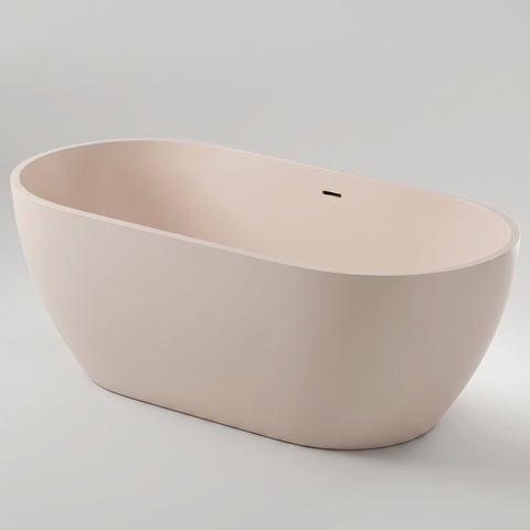 Scala Acrylic Freestanding Bath 1650mm - Almond