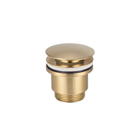 Avi Free-Flowing Basin Waste - Brushed Brass