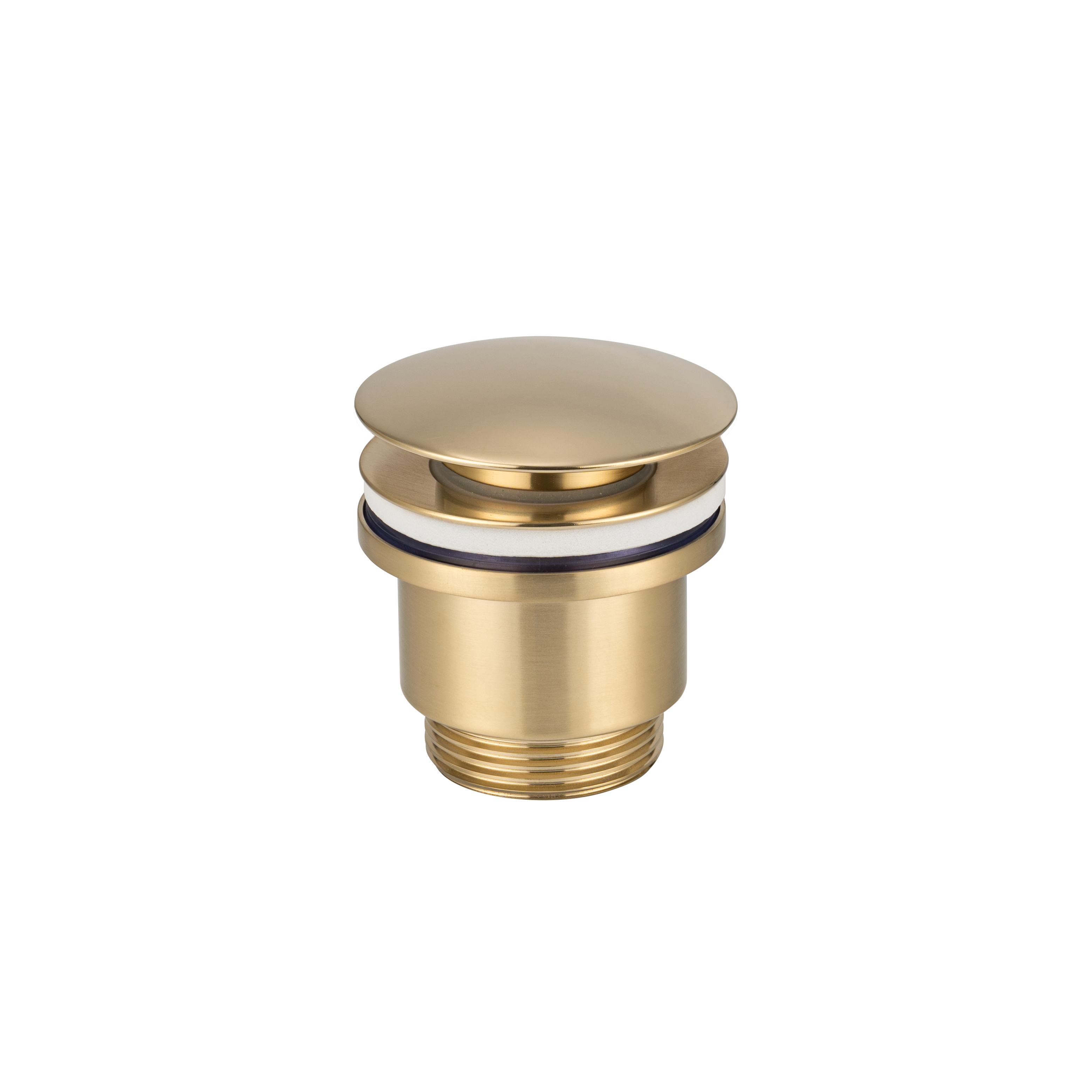 Avi Free-Flowing Basin Waste - Brushed Brass - UK
