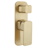 Nesso Shower Top Diverter Brushed Brass