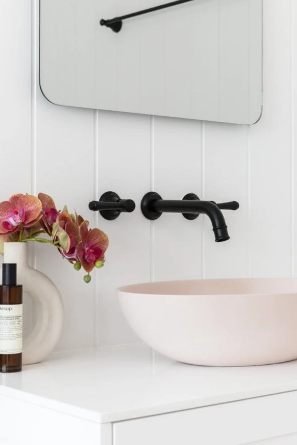 Best Tapware Bathroom Matte Black Kingsley Assembly Taps