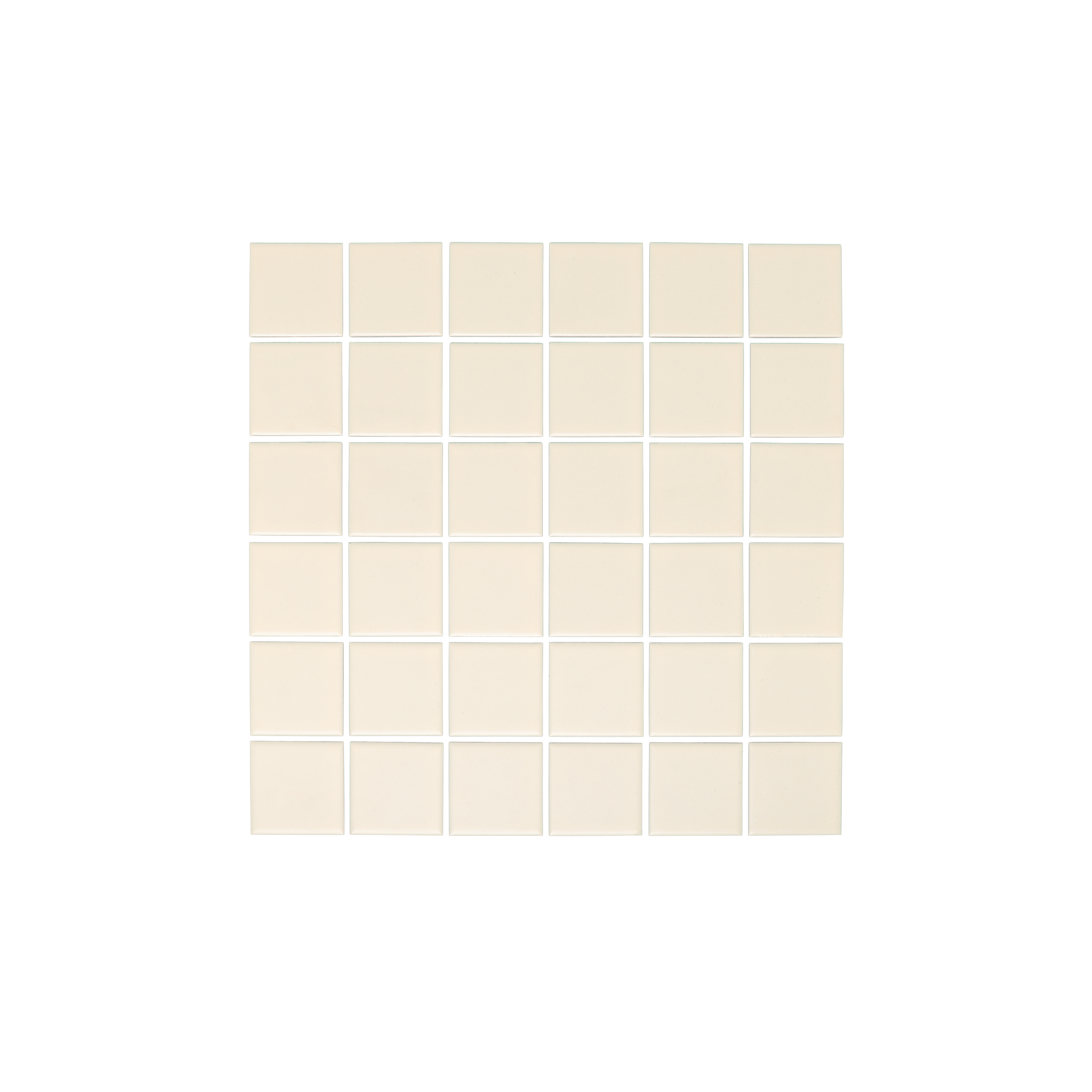 Atami Small Square Mosaic Tile - Oat