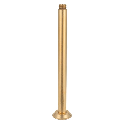 Kingsley Shower Dropper 300mm - Tumbled Aged Brass