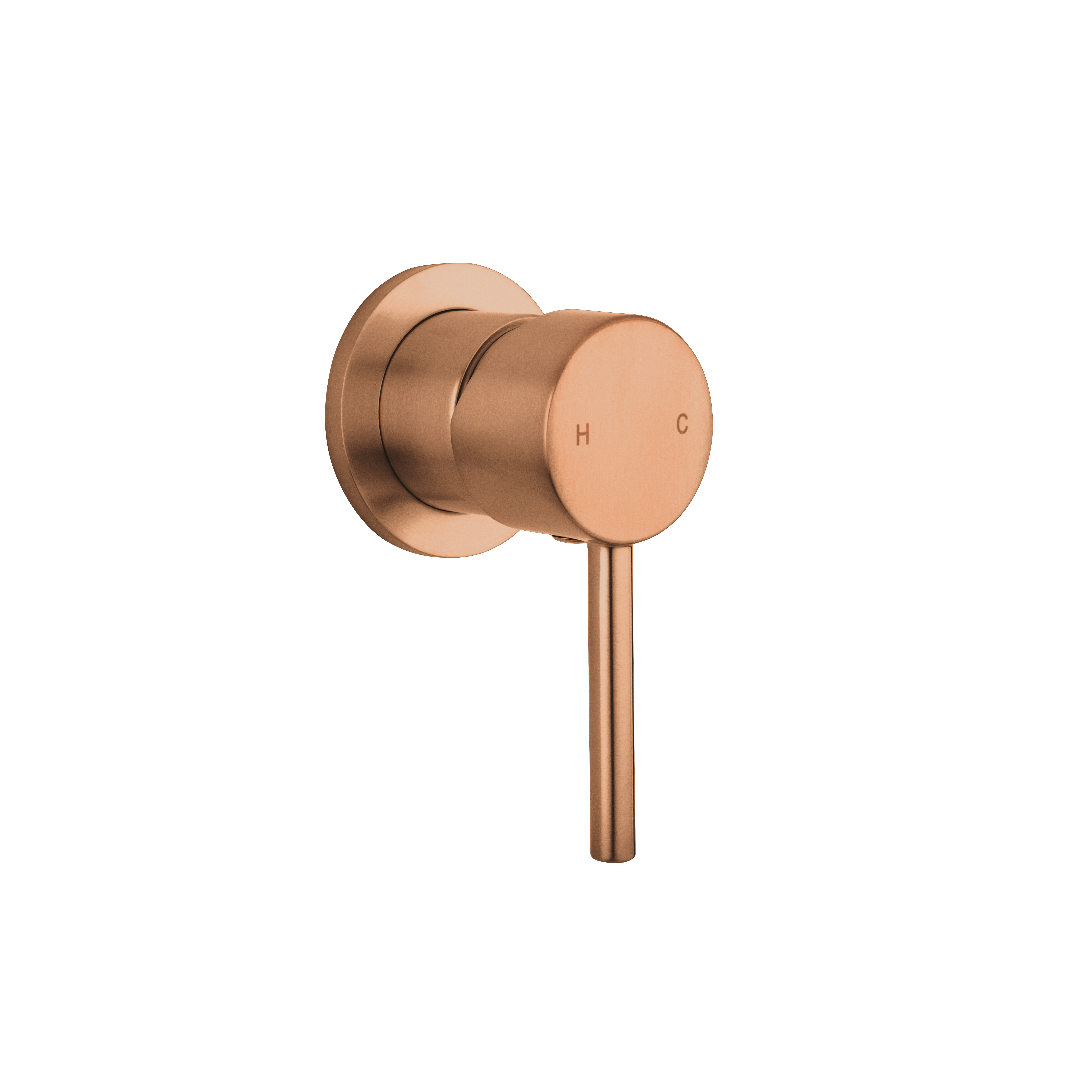Elysian minimal mixer side BrushedCopper
