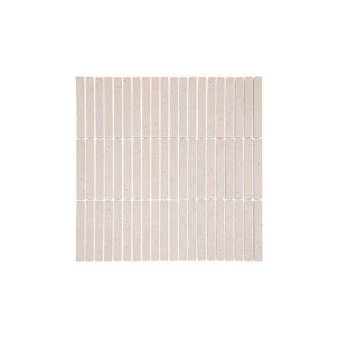 Imari Speckle Kit Kat Mosaic Tile - Latte