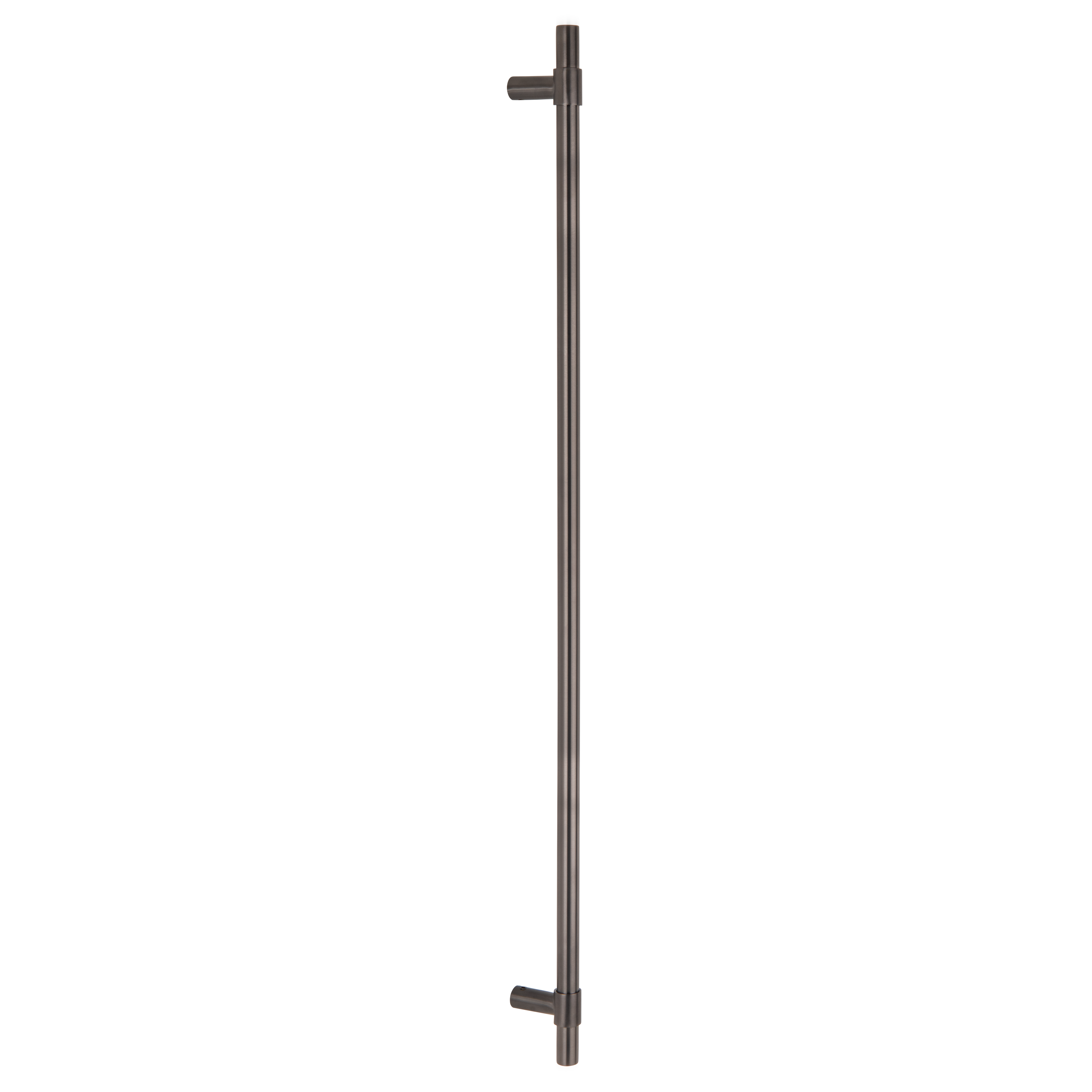 Modi Adjustable Entry Door Pull 900mm - Brushed Gunmetal