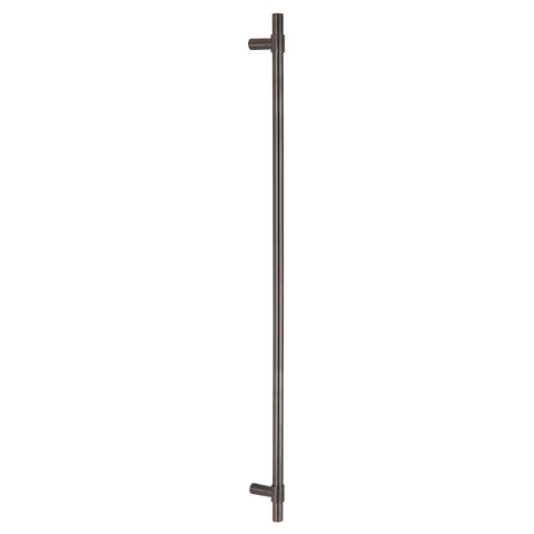 Modi Adjustable Entry Door Pull 900mm - Brushed Gunmetal