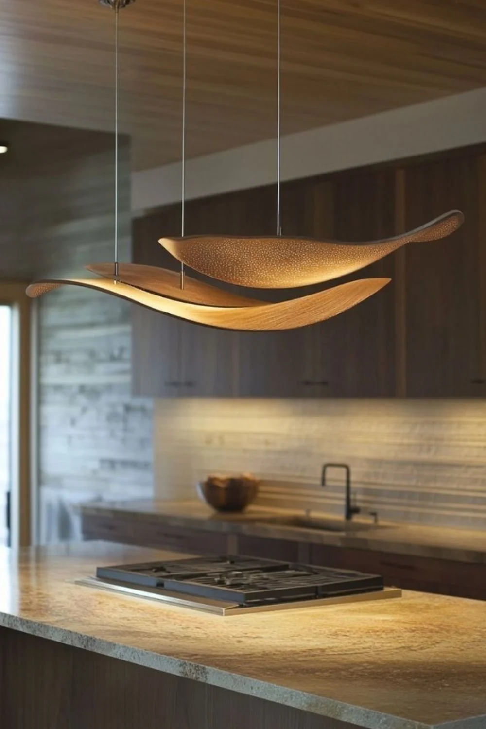 Trend Lighting Hanging Pendant Interconnected Shapes