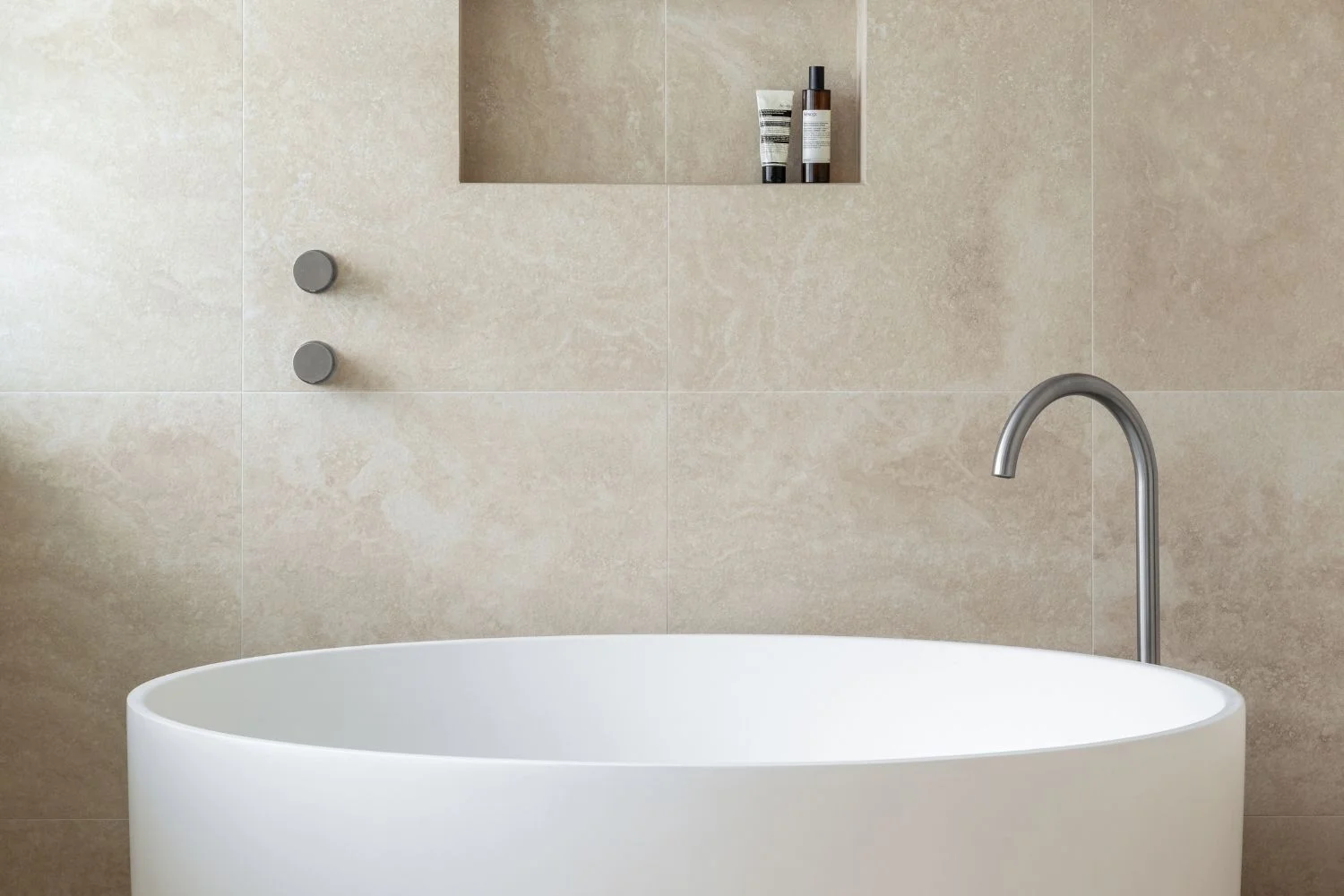 Brushed Nickel vs Chrome Tapware Floor Mounted Bath Filler Milani Taps