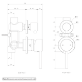 ELYSIAN Diverter Top Button SPEC