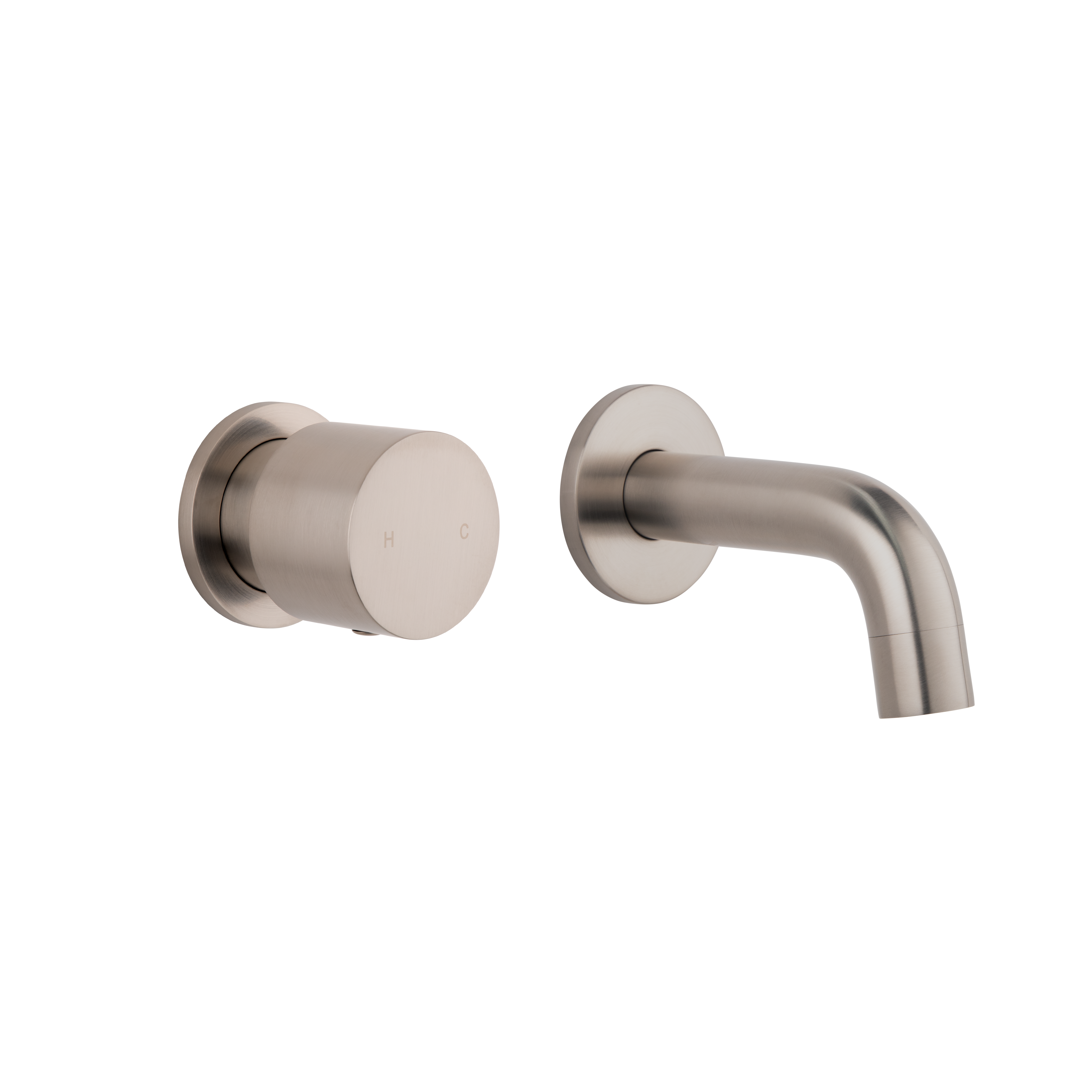 Milani Progressive Mixer & Mini Spout Set - Brushed Nickel