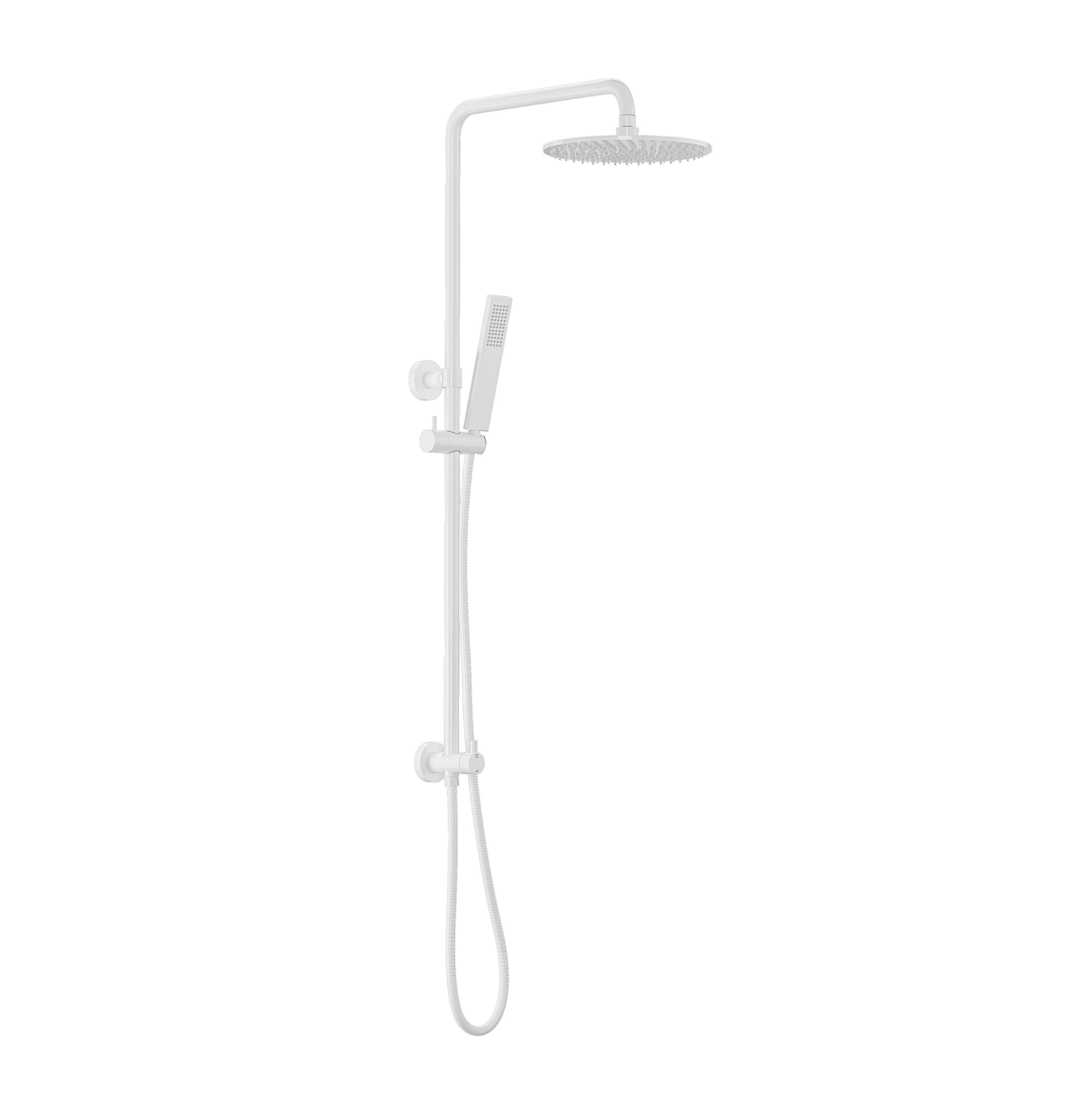 Finley Shower Set Stock Render White