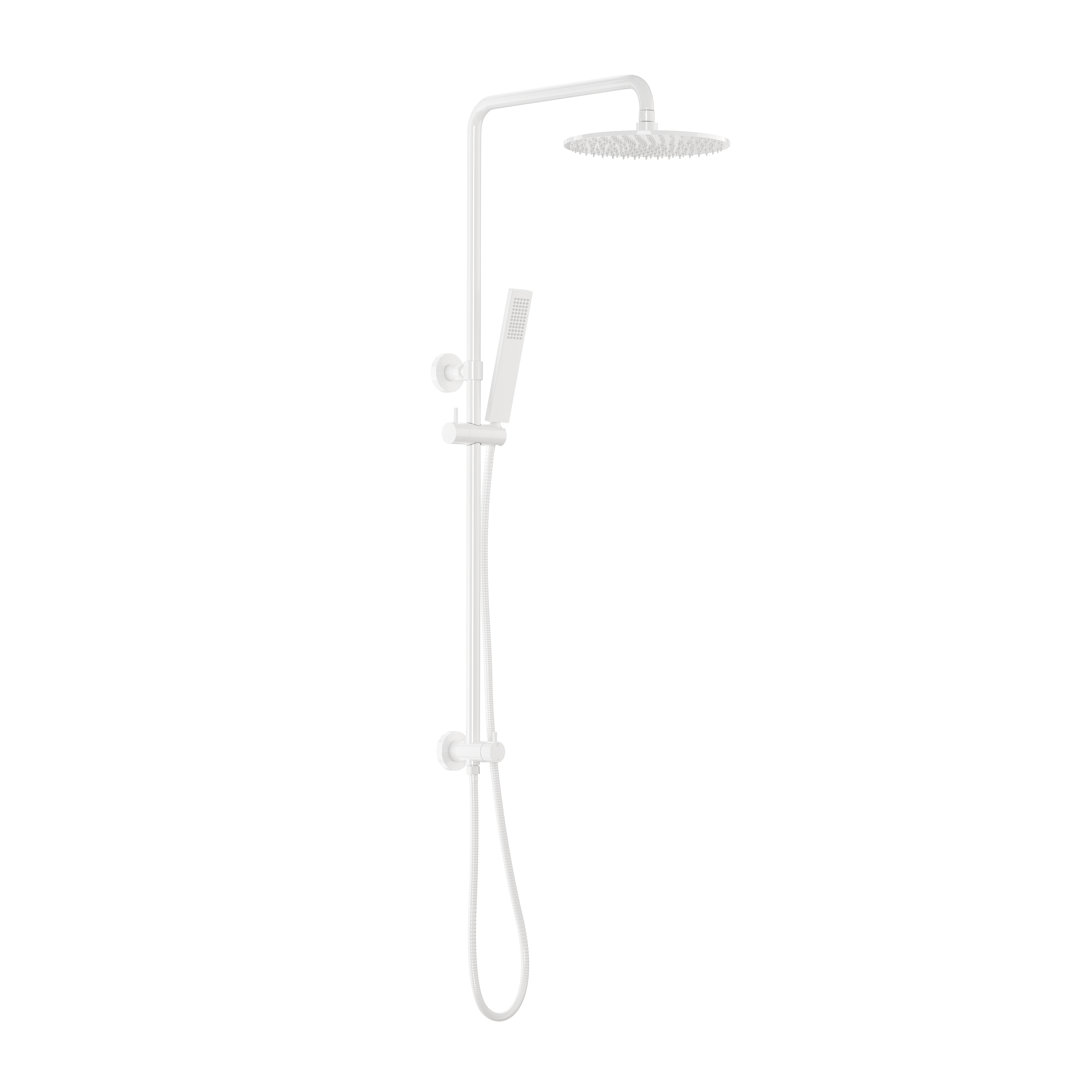 Finley - Shower Rail Set - White