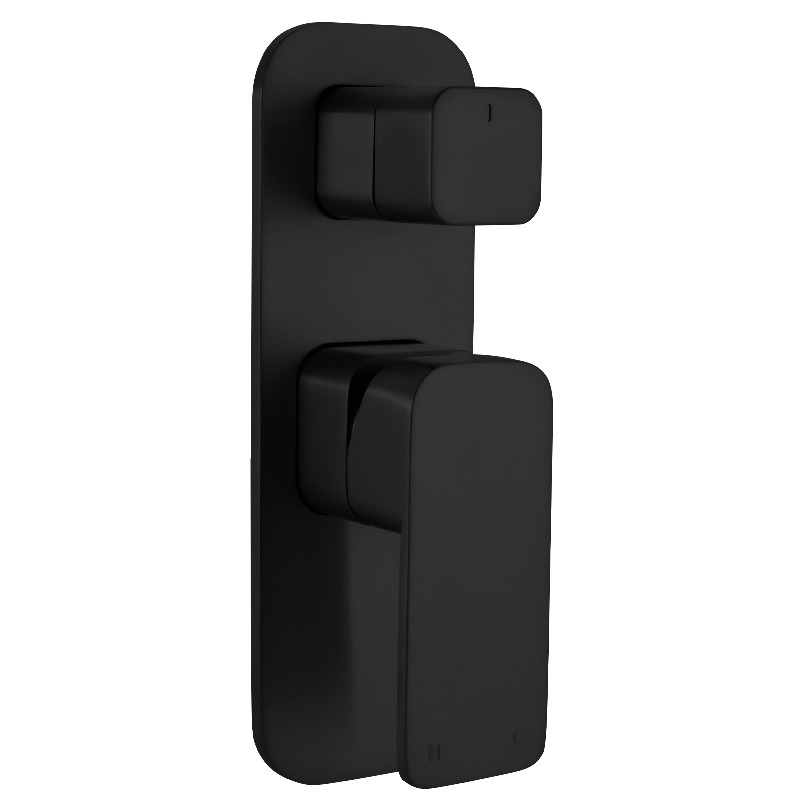 Nesso Shower Top Diverter Matte Black