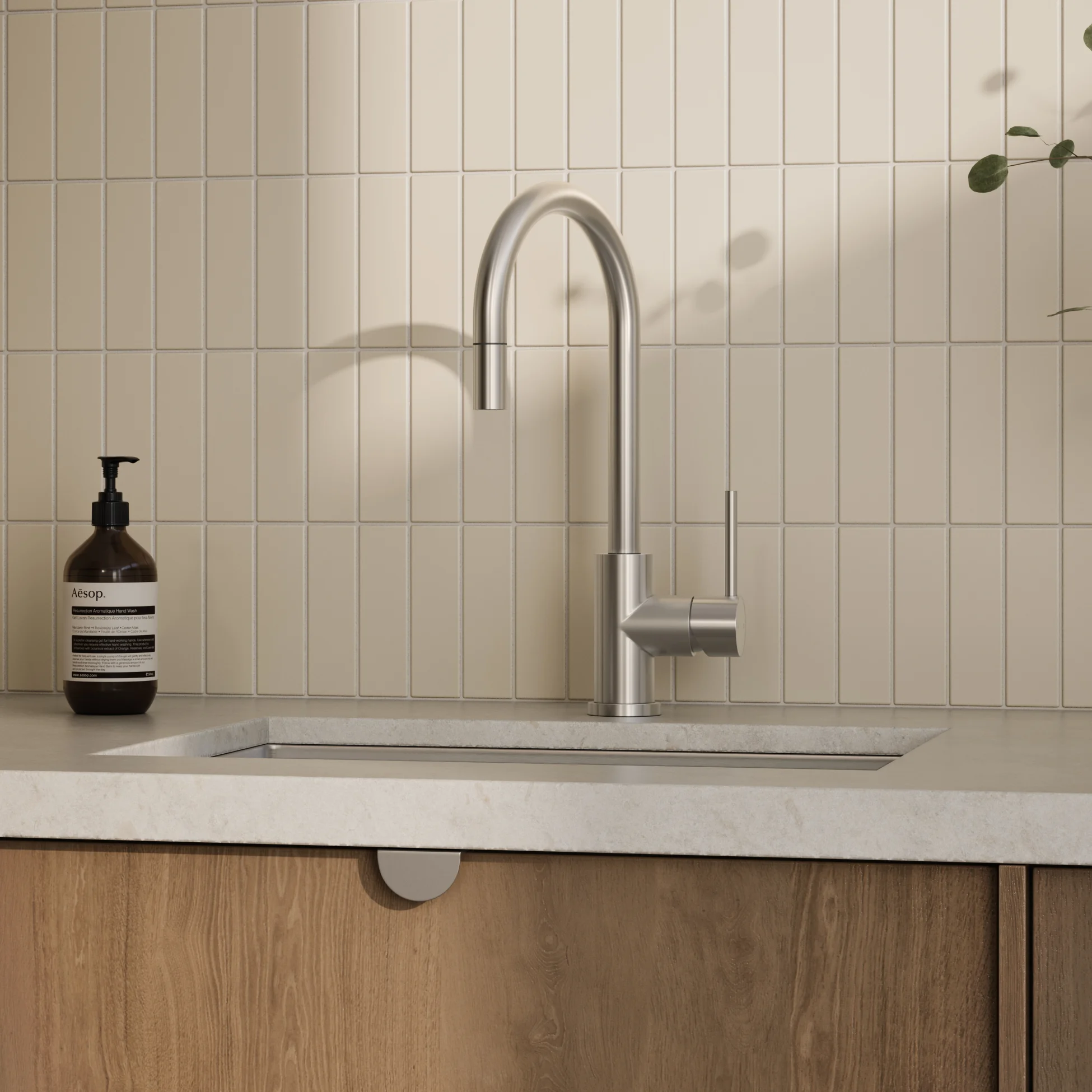 Cabinetry Pulls V2 Scalo Pull BN