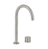 Milani Basin Hob Mixer Set - Brushed Nickel - Feature