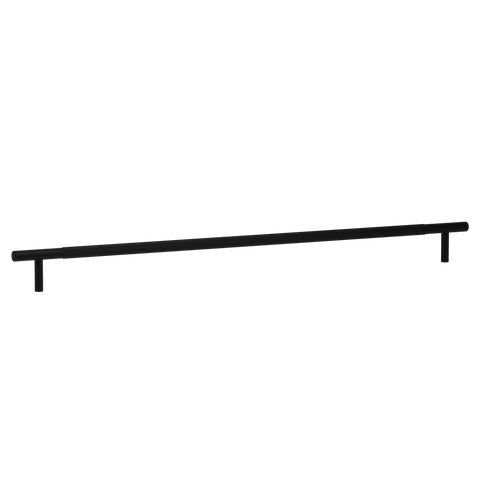 Tezra Textured Cabinetry Pull 500mm – Matte Black