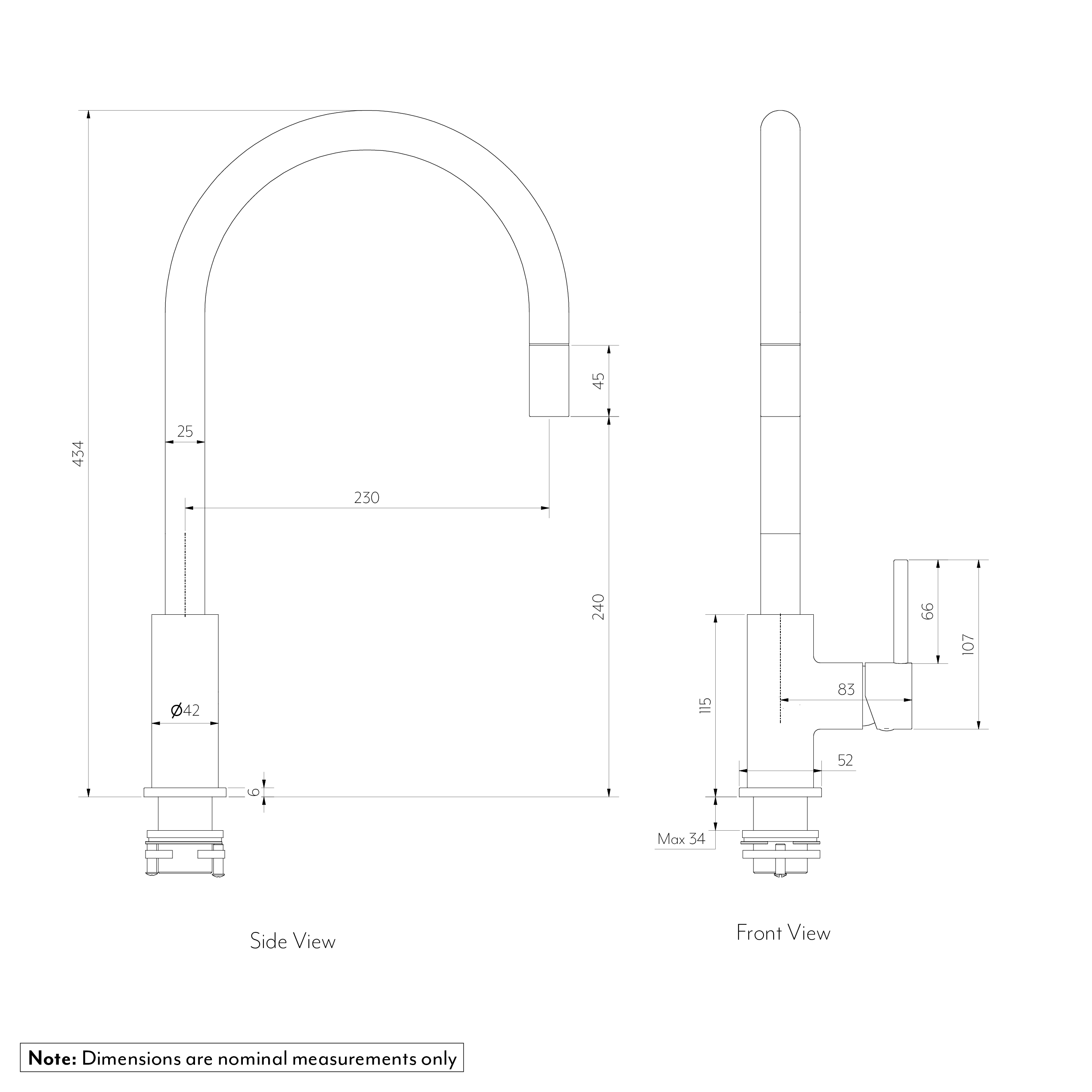 Elysian%20Pull-out%20-%20Brass SPEC