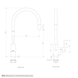 Elysian%20Pull-out%20-%20Brass SPEC