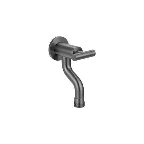 Sola Garden Hose Tap - Brushed Gunmetal