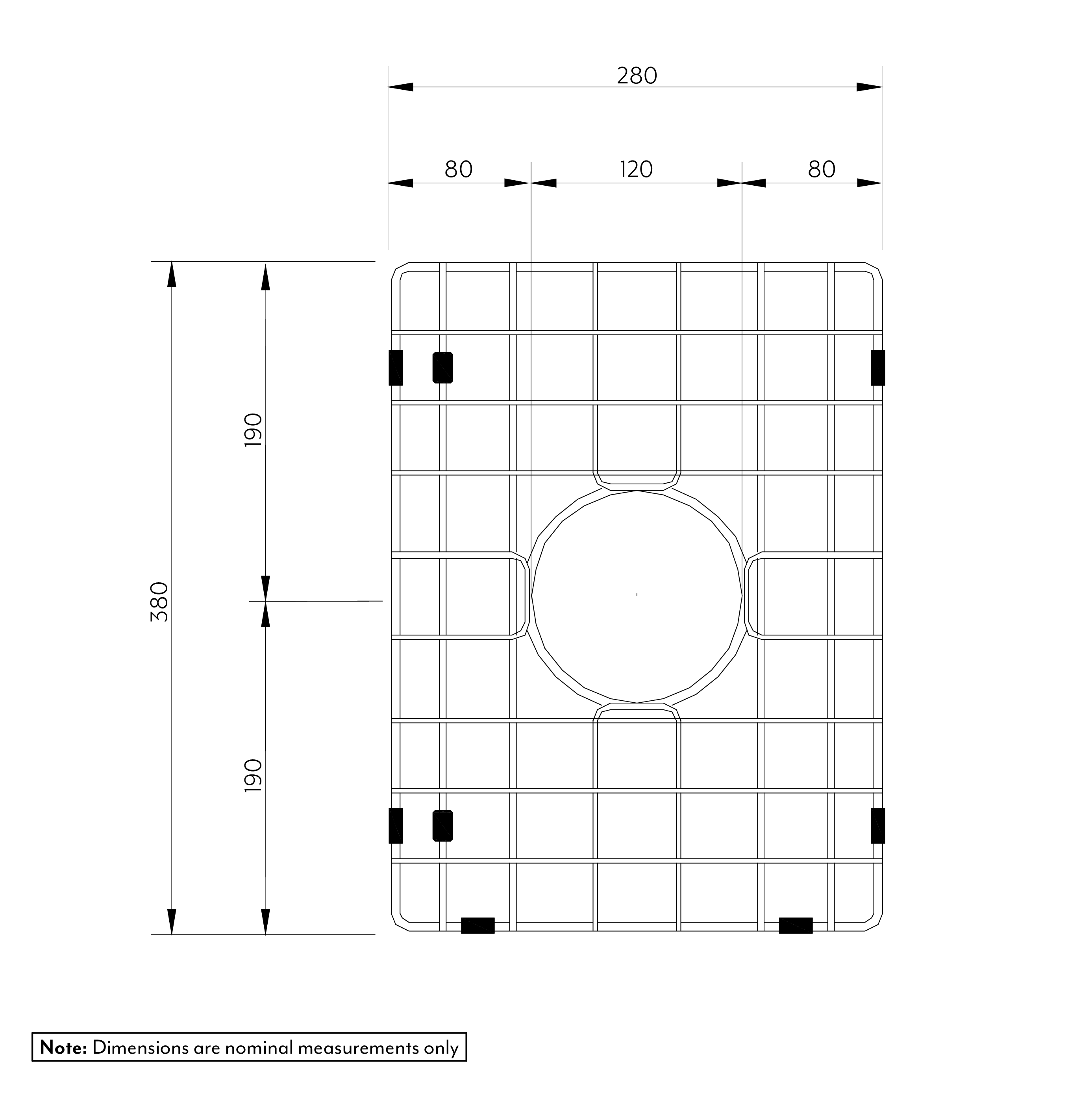 Ontario B- Sink Protectors- SPEC