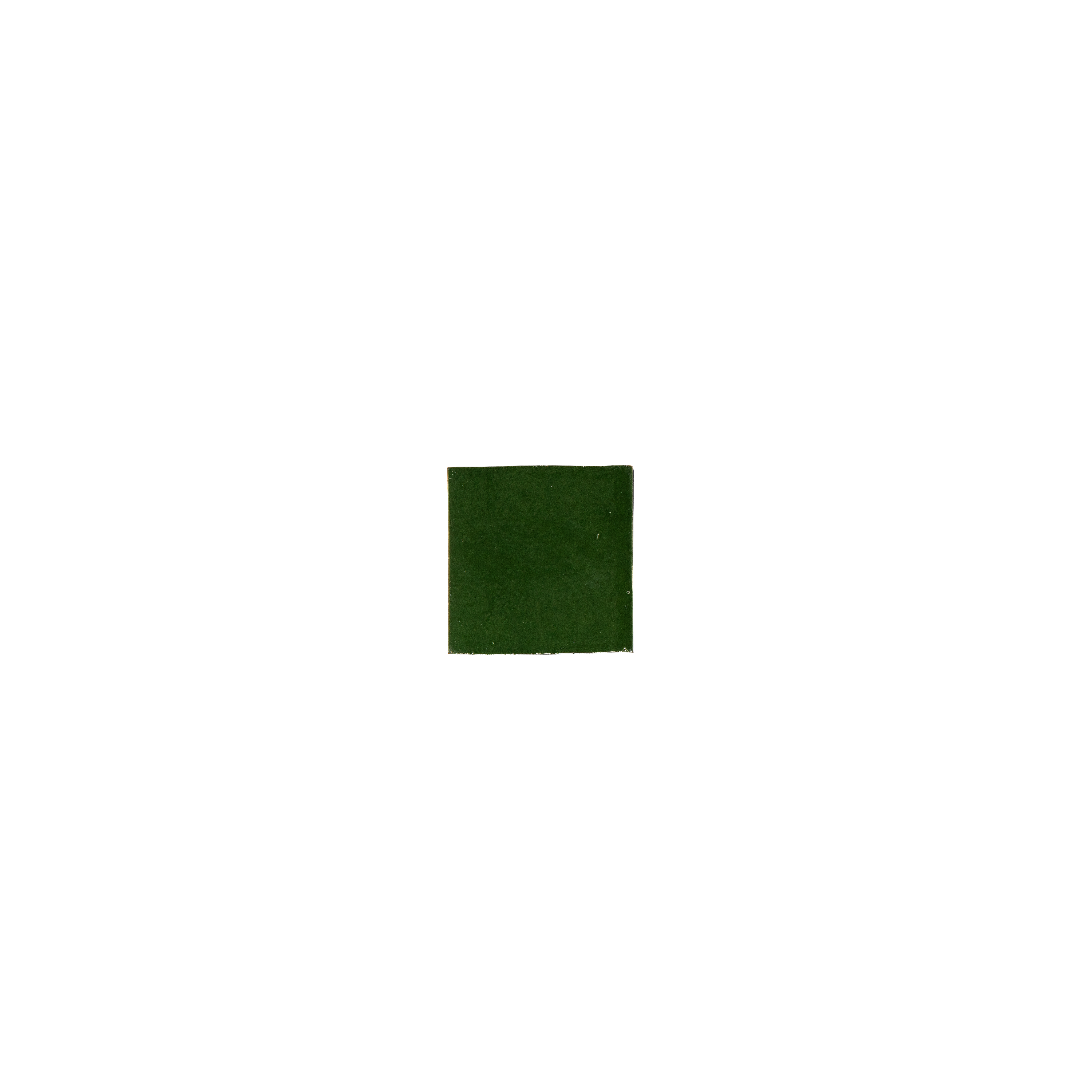 Rommani Handmade Zellige Square Tile - Fern (Sample)