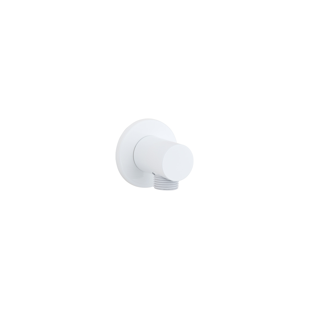 Round Shower BP - White