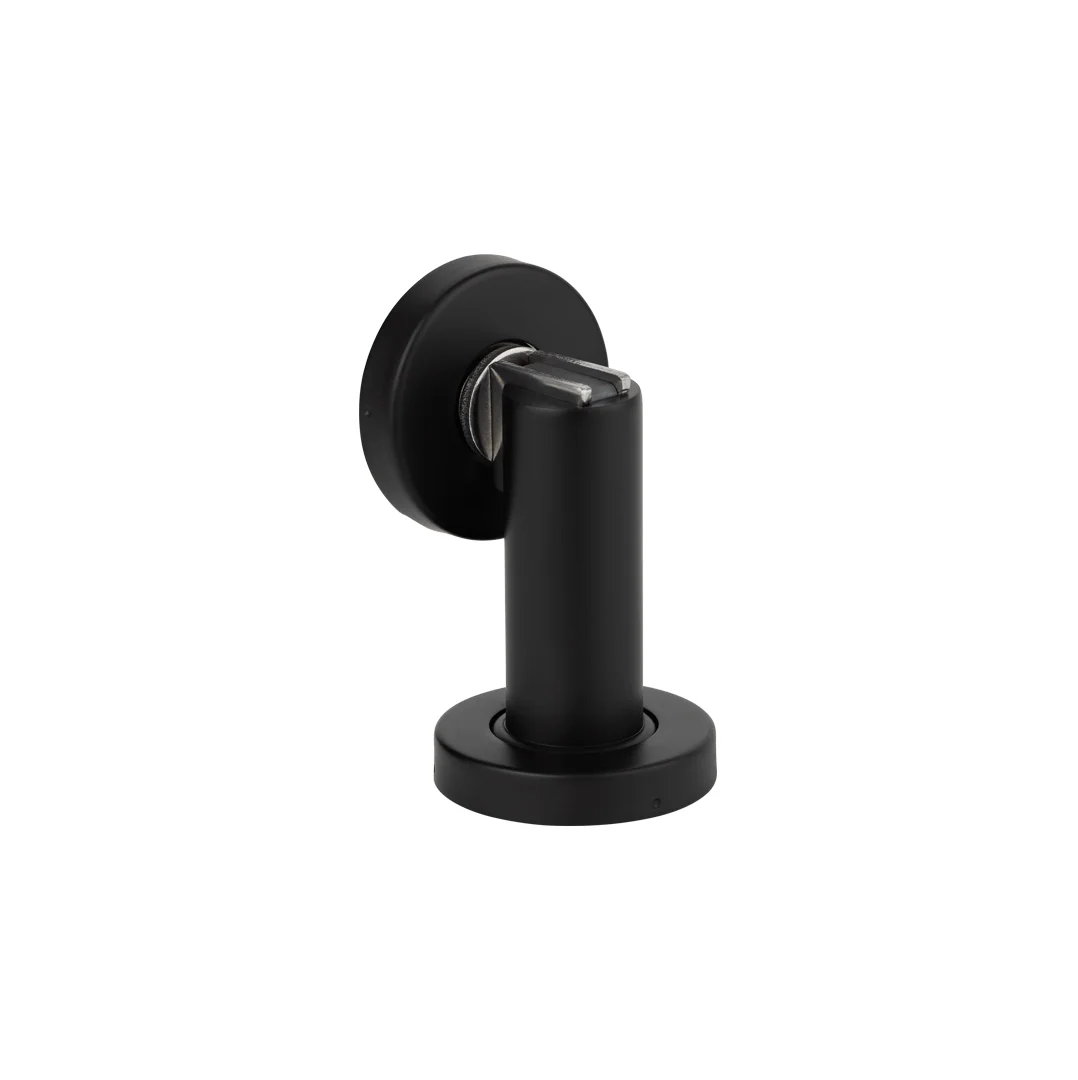 Kolton Door Stop - Matte Black - Feature